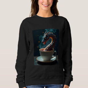 Camiseta Misteriosa do Kraken Cósmico em Xícara