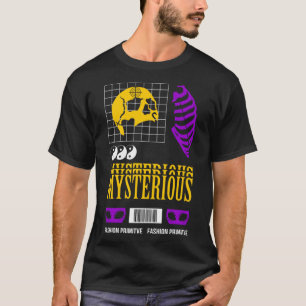 Camiseta Misterioso Sad Aestic Streetwear