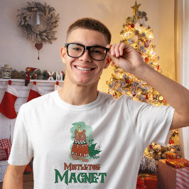 Camiseta Mistletoe Magnet | Natal engraçado