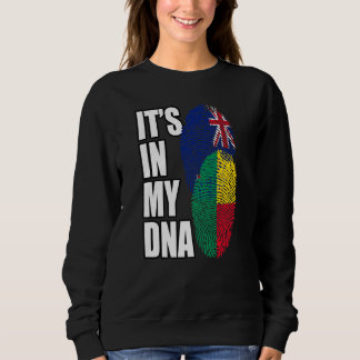 Camiseta Misto de Neozelandês e Beninense DNA Bandeira Hera