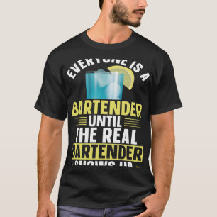 Camiseta Mistologista De Barman Todo Mundo É Um Barman Até 