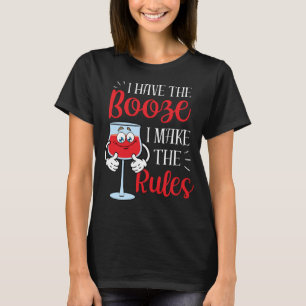 Camiseta Mistologista de Humor do Barman Xmas Booze, Natal 