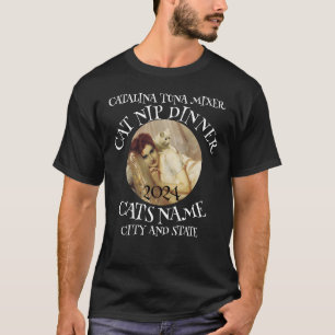 Camiseta Mistura de Atum Catalina para Gatos Jantar de Erva