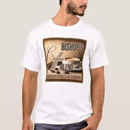 Camiseta Mistura de café Bishop