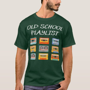 Camiseta Mistura de cassetes Retro Cassete Retron-School