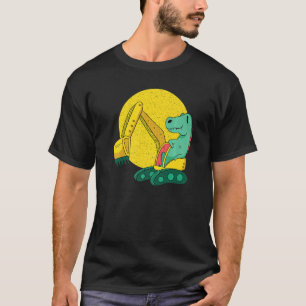 Camiseta Mistura de Concreto de Escavador de Caminhões de C