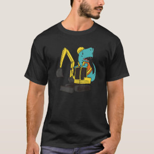Camiseta Mistura de Concreto de Escavador de Caminhões de C