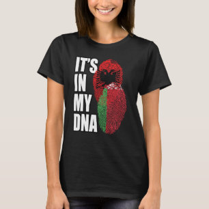 Camiseta Mistura de DNA da Bandeira do Patrimônio Bielorrus