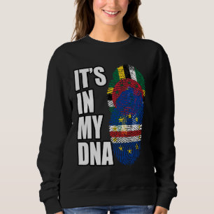 Camiseta Mistura de DNA da Dominica e Cabo Verde Bandeira H