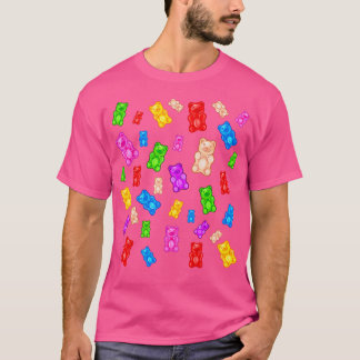 Camiseta Mistura de doces do Urso Gummy