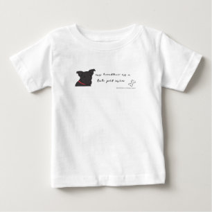 Camiseta mistura de labrador com pitbull