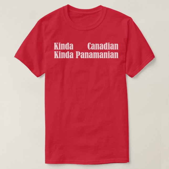 Camiseta mistura tipo canadense panamenha (Frente do Design)