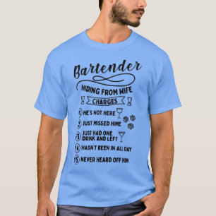 Camiseta Misturador de Barman Mixologia Bar Garçom 23