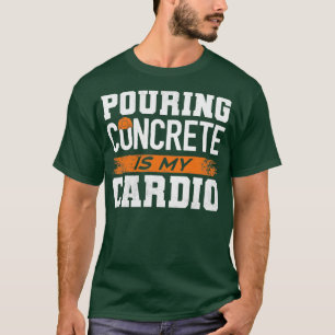 Camiseta Misturador de Finalizador de Concreto A Despejar C