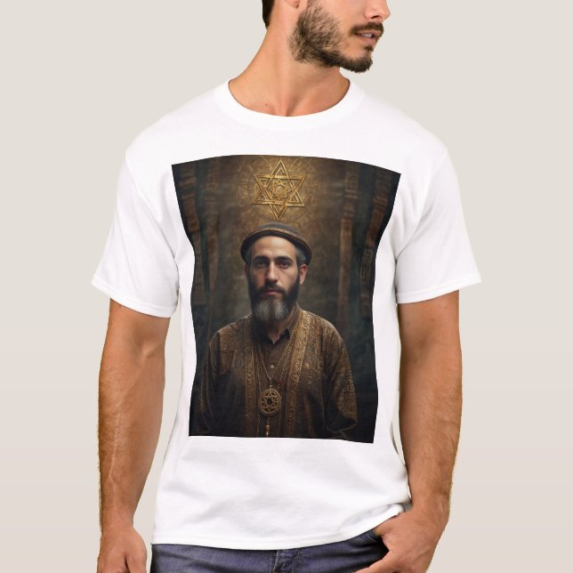 Camiseta Misturando tradição com inovação digital (Frente)