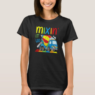 Camiseta Misturar Cimento Misturador Concreto Truck Toy Rai