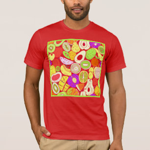 Camiseta Misturas incríveis de Padrões Fruta. Comprar Agora