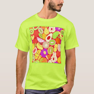 Camiseta Misturas incríveis de Padrões Fruta. Comprar Agora
