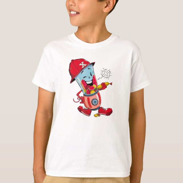 Camiseta Misture Como um Chefe! (Frente)