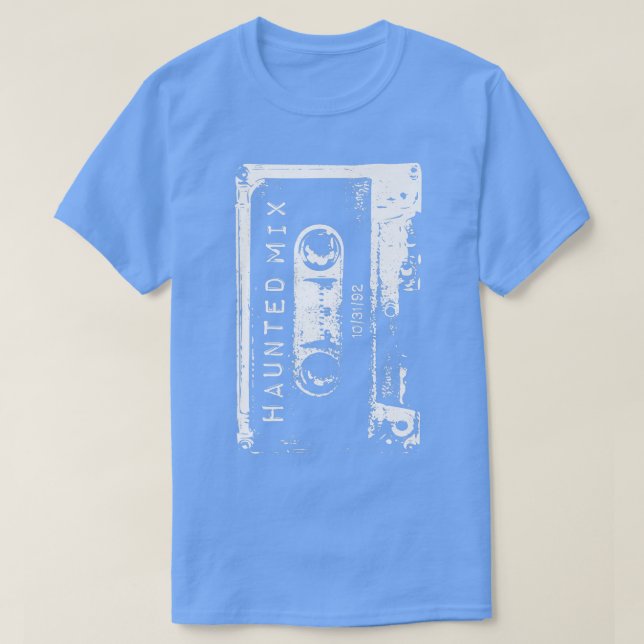 Camiseta Mitape Retro 90s Cassette Halloween (Frente do Design)