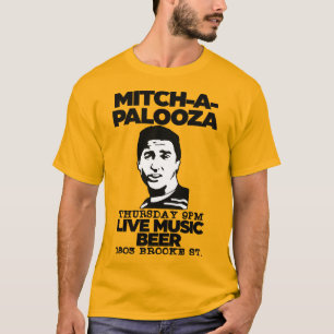 Camiseta Mitch-A-Paloza - Festa da Antiga Escola de Cinema