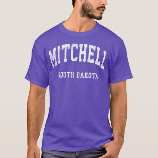 Camiseta Mitchell South Dakota Sd atlético Esportes menina