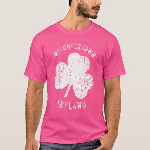 Camiseta Mitchell stown Cork Irlanda Vintage Shamrock Distr