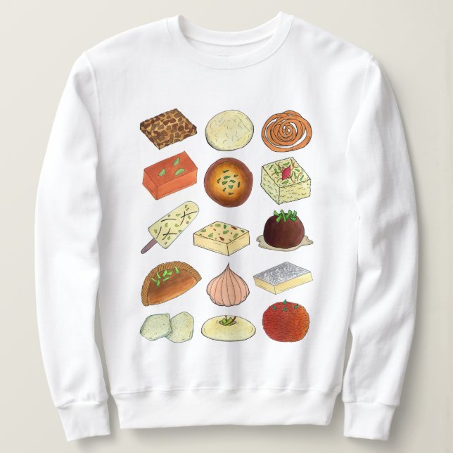 Camiseta Mithai Indian Sweets Confectionery Desserts India (Frente do Design)