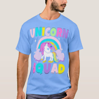 Camiseta Mítica Mágica de Pastel ao Esquadrão Unicórnio Bon