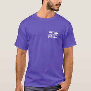 Camiseta MITLIN MONEY MINDSET T - Logotipo branco pequeno
