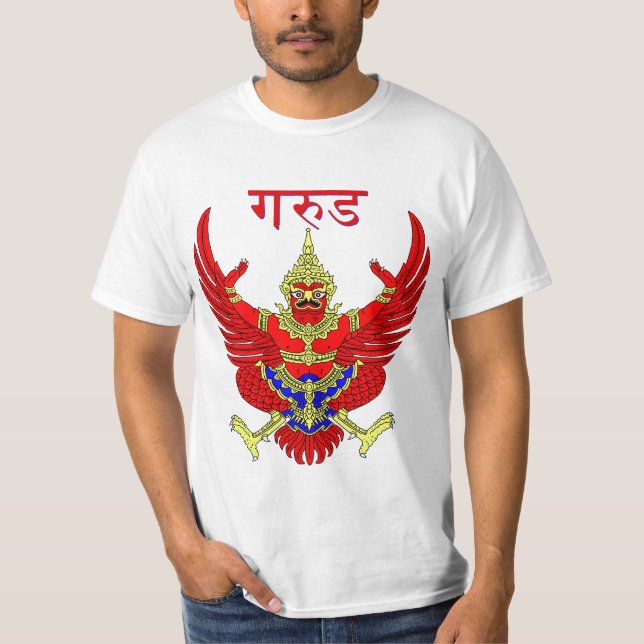 Camiseta Mito Tailandês Figura Phoenix Garuda (Frente)