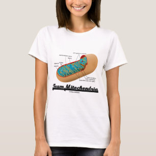 Camiseta Mitocôndria da equipe (humor de Mitochondrion)