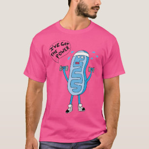 Camiseta Mitocôndrias Divertidas EU Tenho O Poder Da Biolog