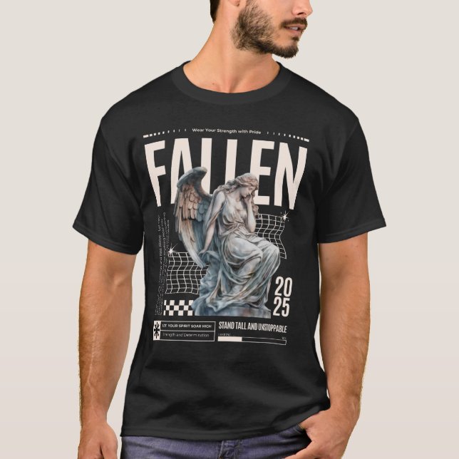 Camiseta Mitologia Da Estátua De Streetwear Desbloqueada" (Frente)