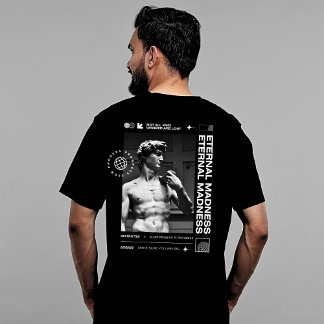 Camiseta Mitologia Da Estátua De Streetwear Desbloqueada"