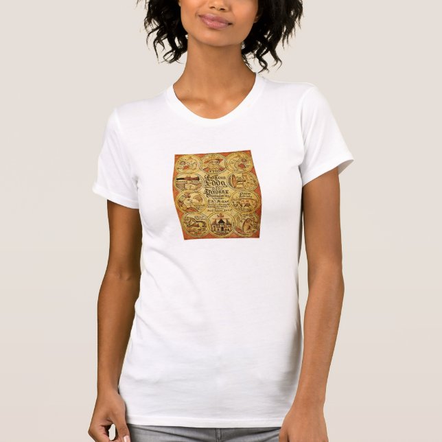 Camiseta Mitologia de noruegueses de Edda (Frente)