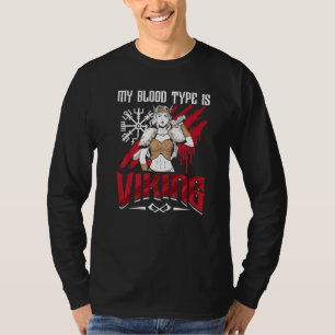 Camiseta Mitologia Nórdica Viking Bebendo para Guerreiro Vi