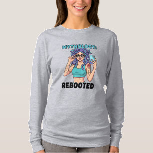 Camiseta Mitologia Reiniciada Medusa Selfie