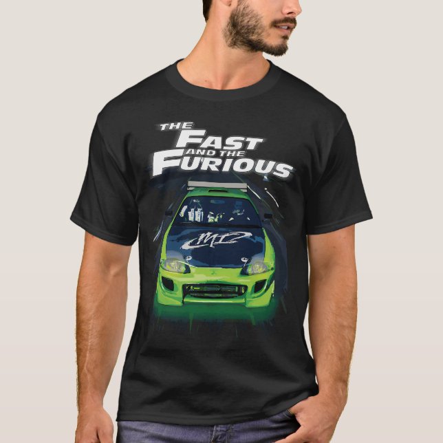 Camiseta Mitsubishi eclipse 2G GSx DSM kawasaki verde - Dan (Frente)