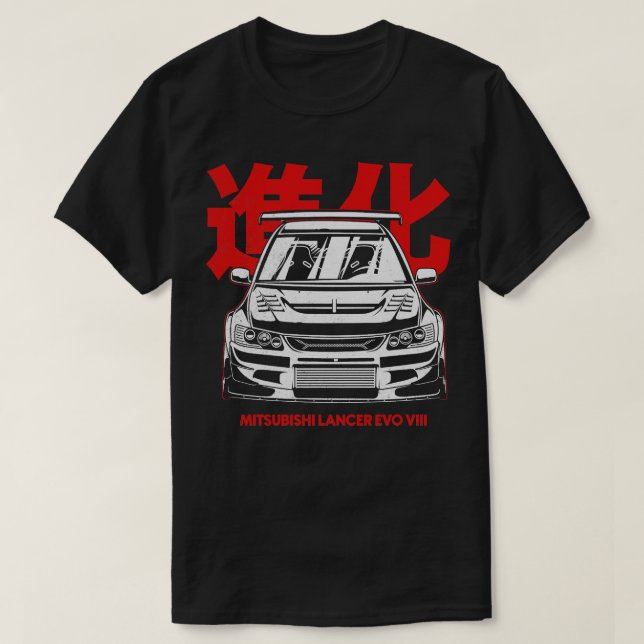 CAMISETA MITSUBISHI LANCER EVO (Frente do Design)