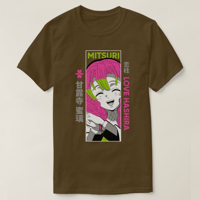 Camiseta Mitsuri Hashira (Frente do Design)
