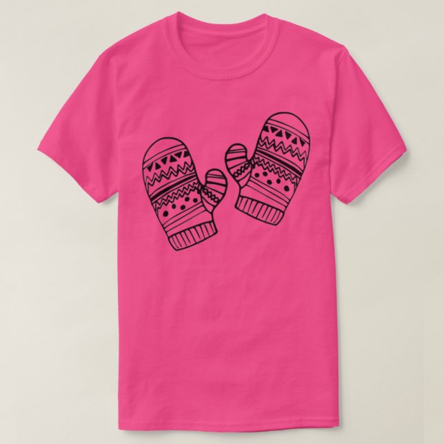 Camiseta Mittens (Frente do Design)