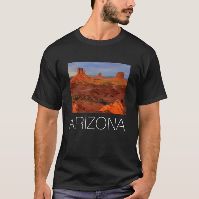 Camiseta Mittens, Monument valley, AZ (Frente)