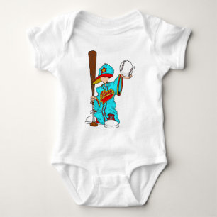 Camiseta Miúdo do basebol