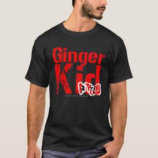 Camiseta Miúdo do gengibre pro