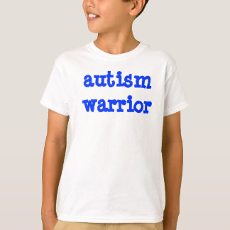 Camiseta Miúdo do guerreiro do autismo