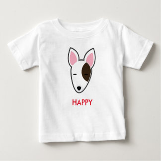 Camiseta Miúdo feliz de Petory bull terrier