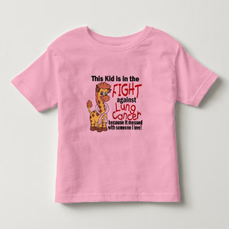 Camiseta Miúdo na luta contra o câncer pulmonar