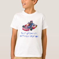 Miúdo parvo Kart dos adulto