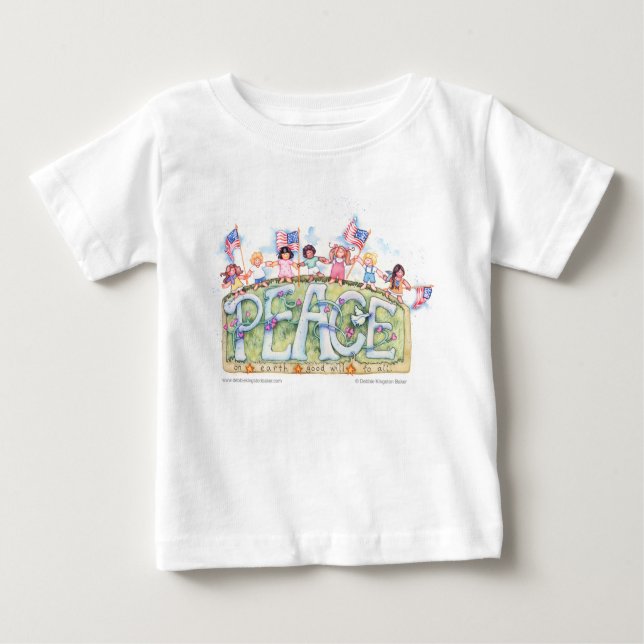 Camiseta Miúdos da paz (Frente)